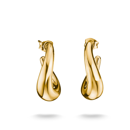 Thomas Sabo Gold Plated Hoop Earrings