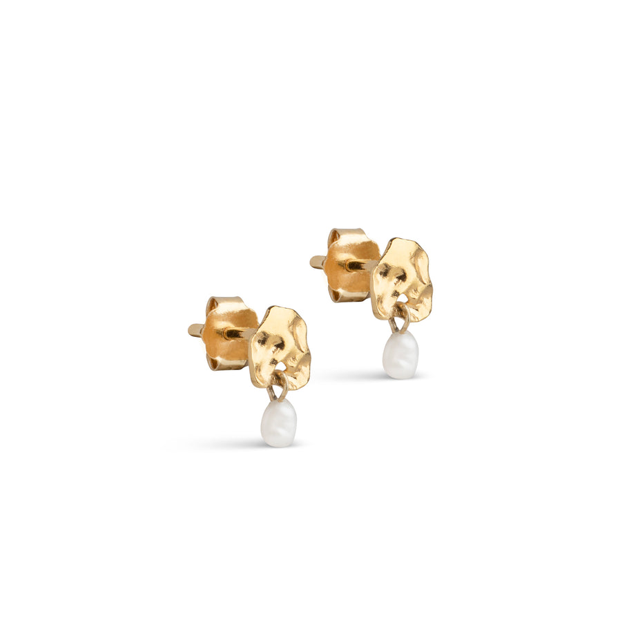 Enamel Copenhagen Mio Pearl Stud Earrings