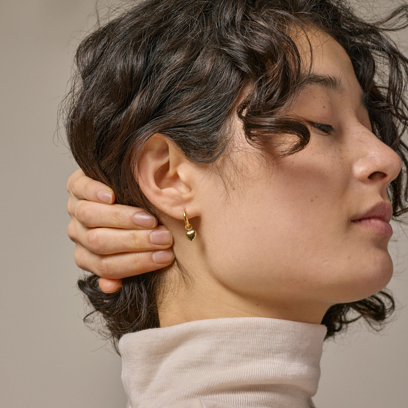 Enamel Copenhagen Amore Hoop Earrings