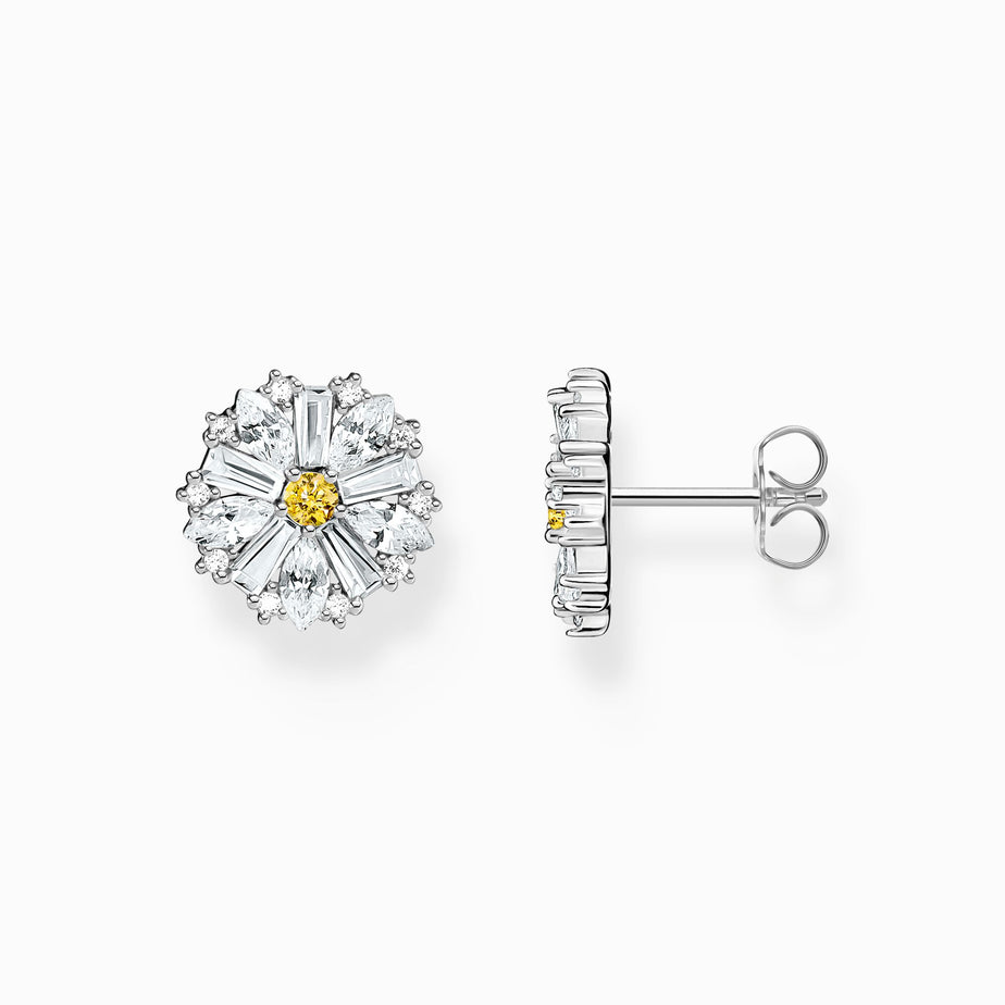 Thomas Sabo Lovely Daisy Silver Ear Studs