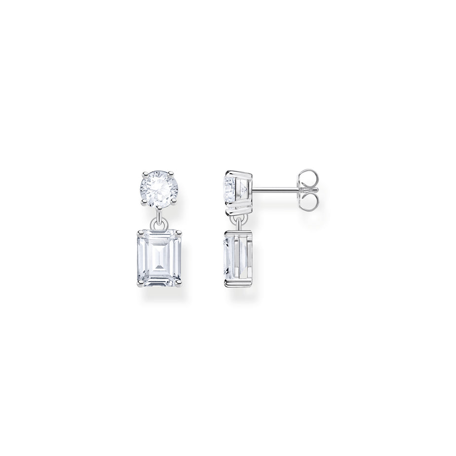 Thomas Sabo Silver Drop Earrings