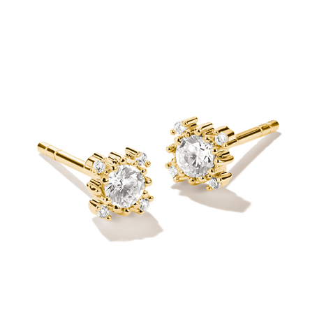 Thomas Sabo Gold Plated Cubic Zirconia Studs