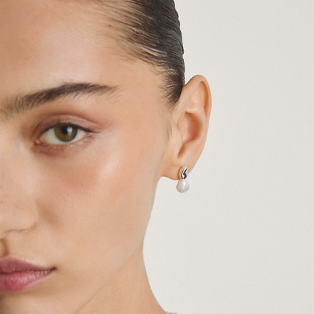 Thomas Sabo Silver Pearl Stud Earrings