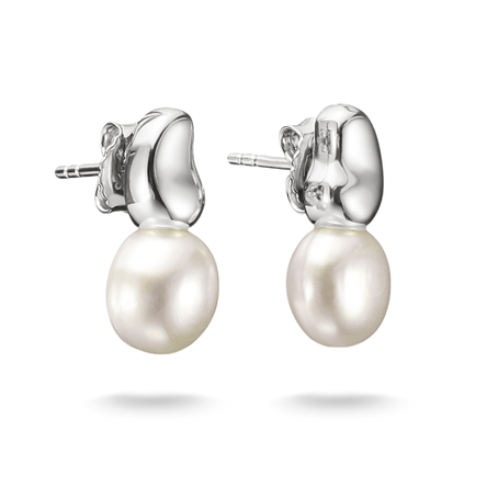 Thomas Sabo Silver Pearl Stud Earrings