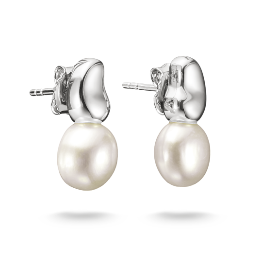 Thomas Sabo Silver Pearl Stud Earrings
