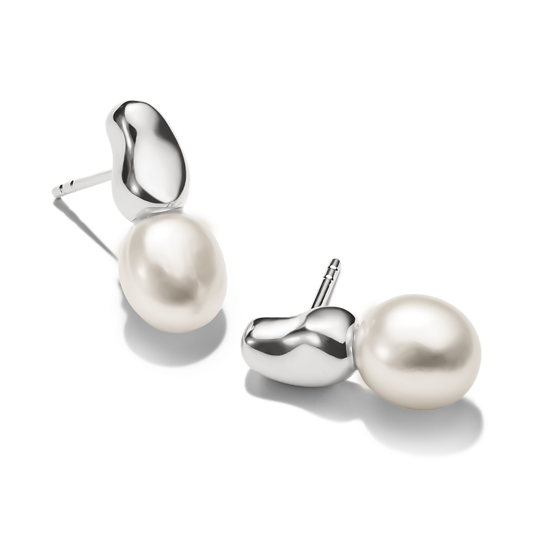 Thomas Sabo Silver Pearl Stud Earrings