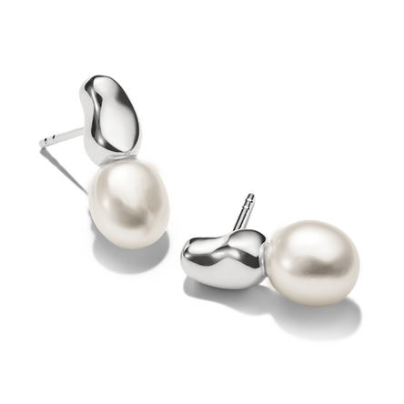 Thomas Sabo Silver Pearl Stud Earrings