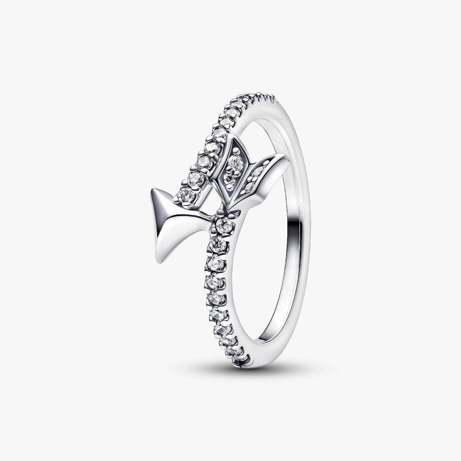Pandora Sparkling Arrow Ring
