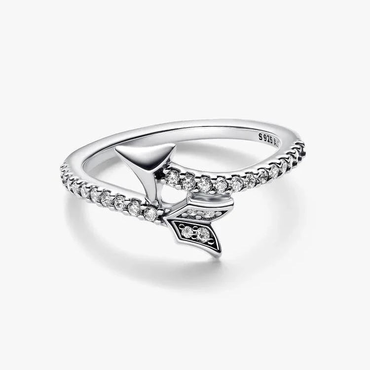 Pandora Sparkling Arrow Ring