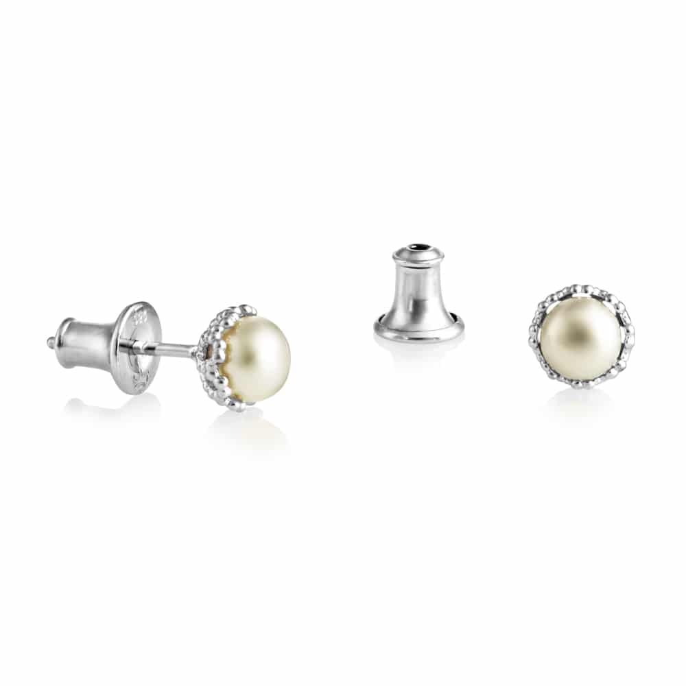 Jersey Pearl Emma - Kate Pearl Stud Earrings