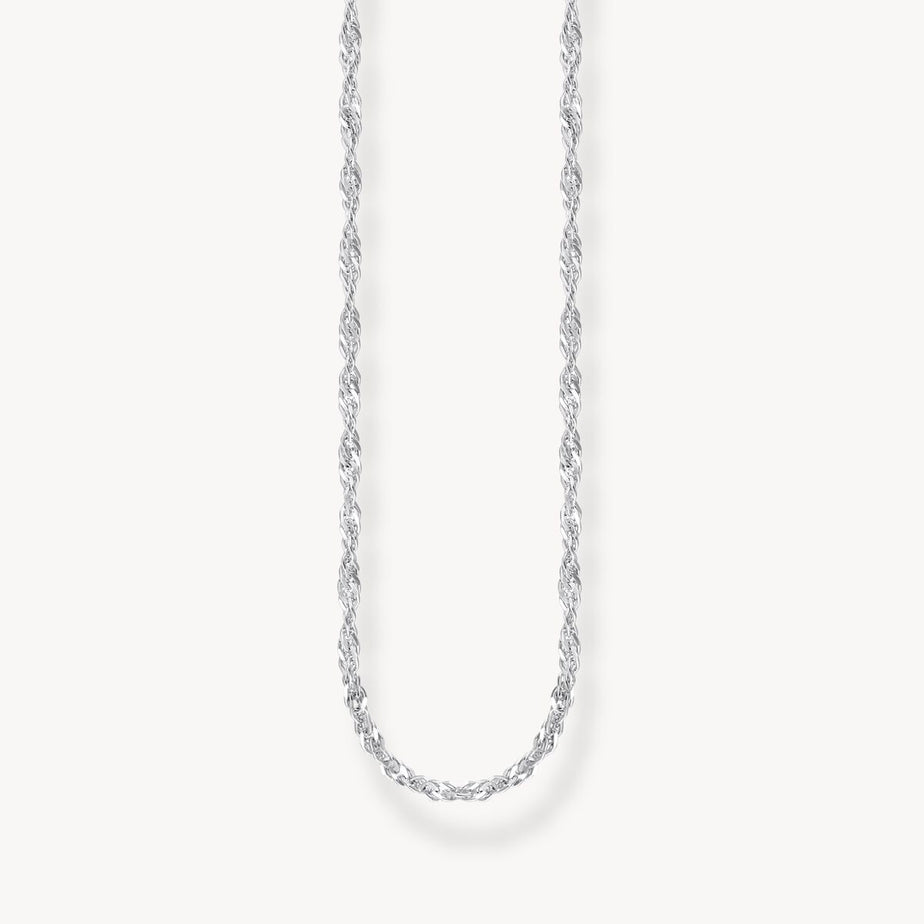 Thomas Sabo Silver Singapore Necklace Chain 45cm