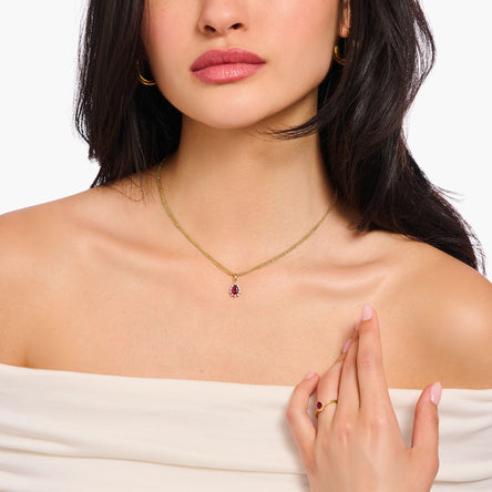 Thomas Sabo Gold-Plated Vintage Romance Necklace