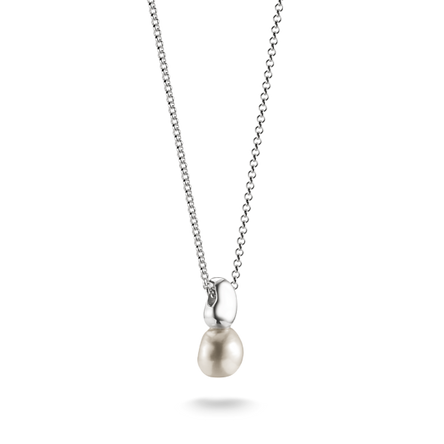 Thomas Sabo Drop Pearl Silver Necklace