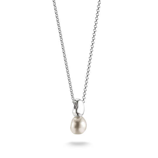 Thomas Sabo Drop Pearl Silver Necklace