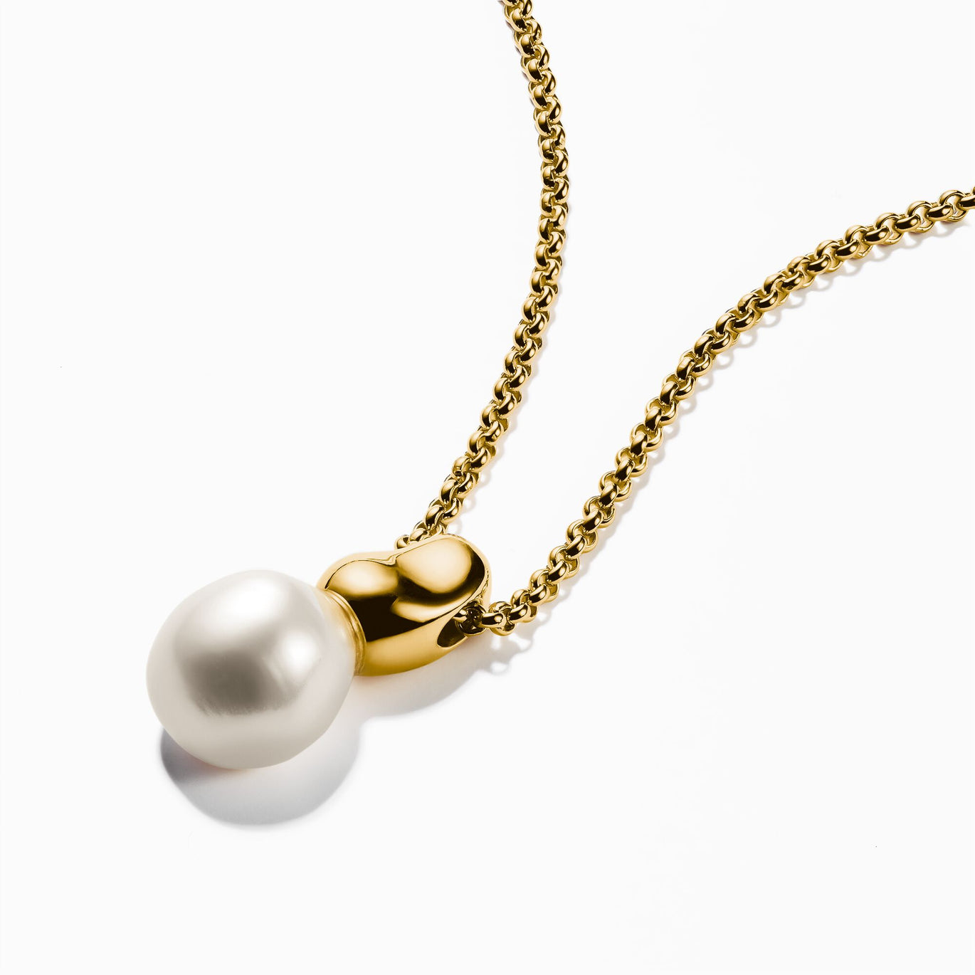 Thomas Sabo Natural Beauty Gold Freshwater Pearl Necklace