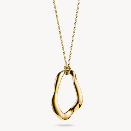 Thomas Sabo Gold Plated Natural Beauty Necklace