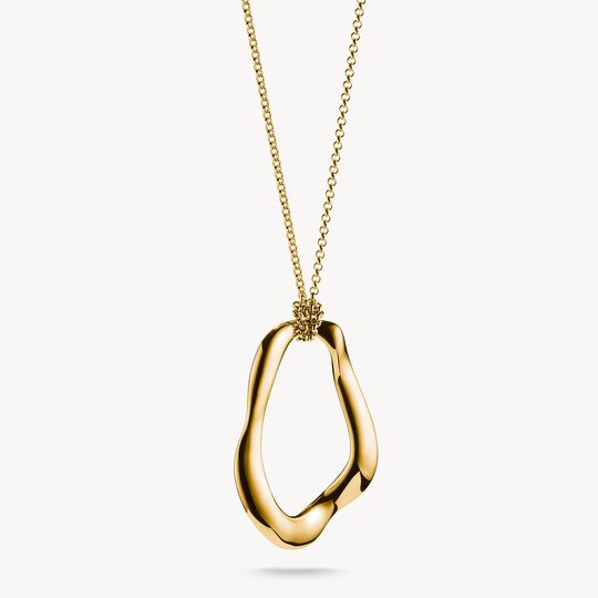 Thomas Sabo Gold Plated Natural Beauty Necklace