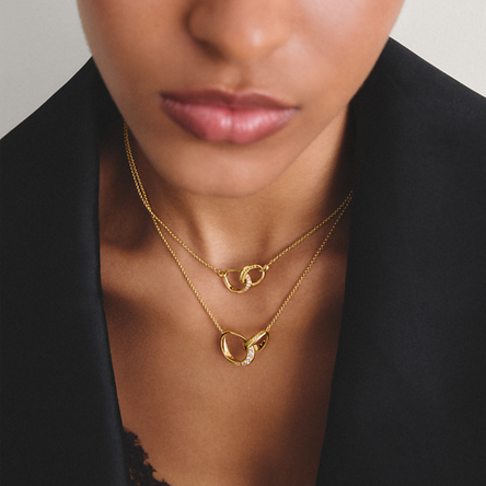 Thomas Sabo Gold Plated Together Necklace