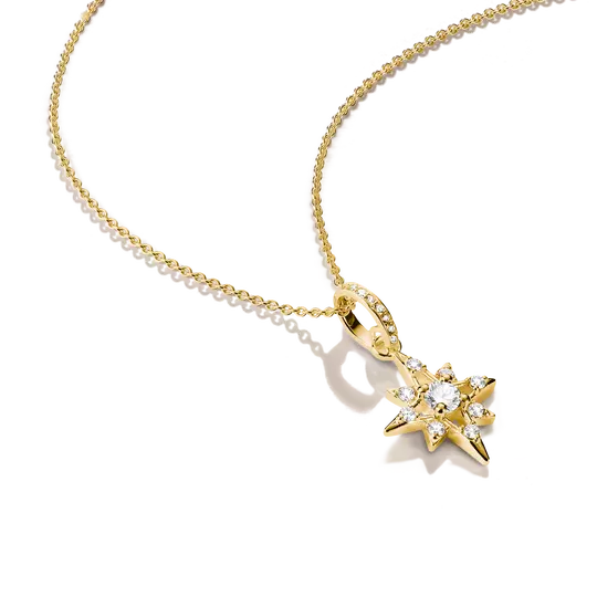 Thomas Sabo Gold Star Necklace