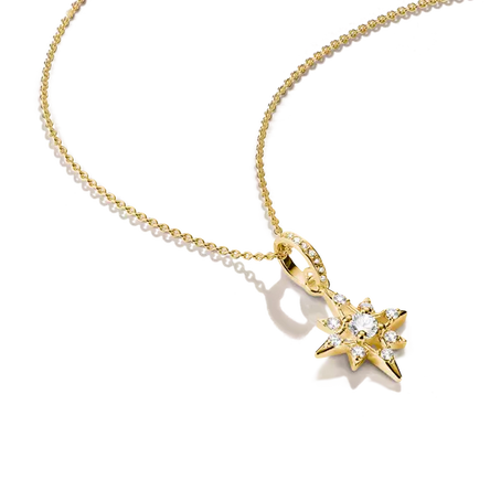 Thomas Sabo Gold Star Necklace