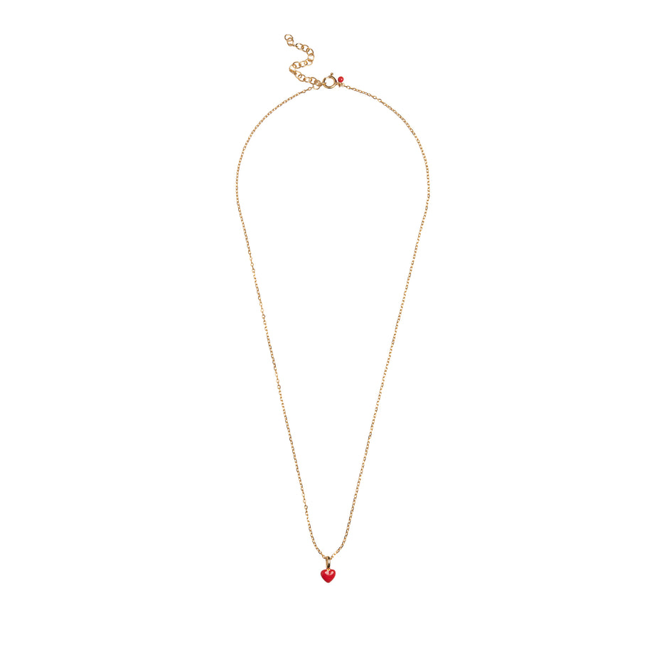 Enamel Copenhagen Amore Red Necklace