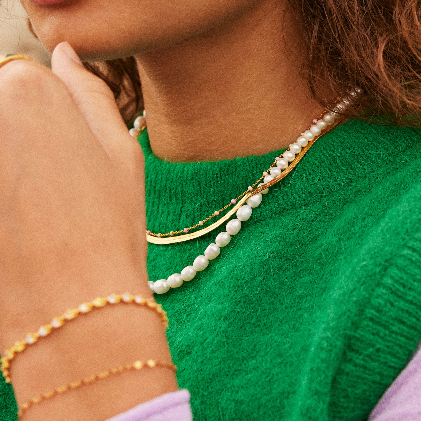 Enamel Copenhagen Lola Necklace Daisy