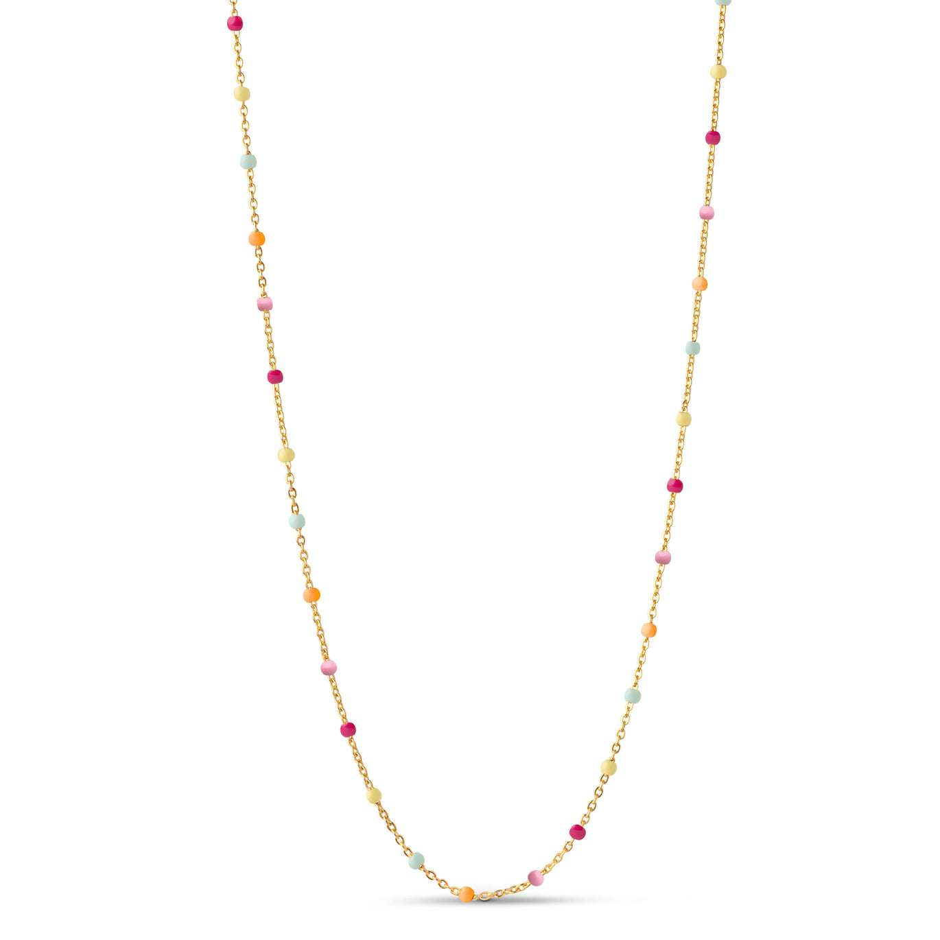 Enamel Copenhagen Lola Necklace Rainbow