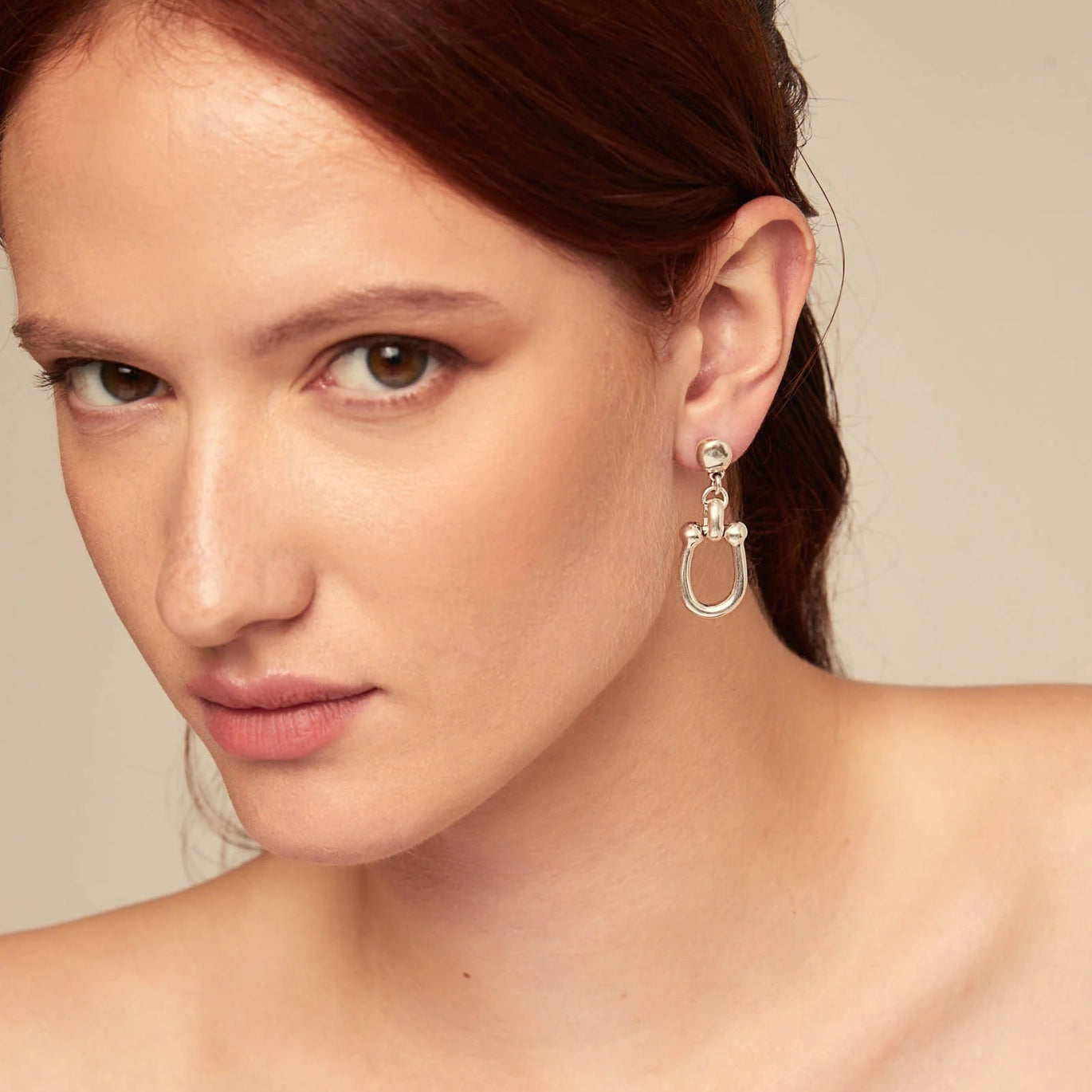Uno de 50 Drop Link Earrings