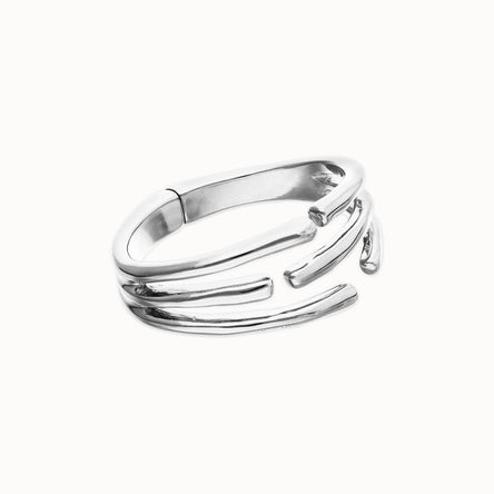 Uno de 50 Intertwined Organic Shaped Bangle
