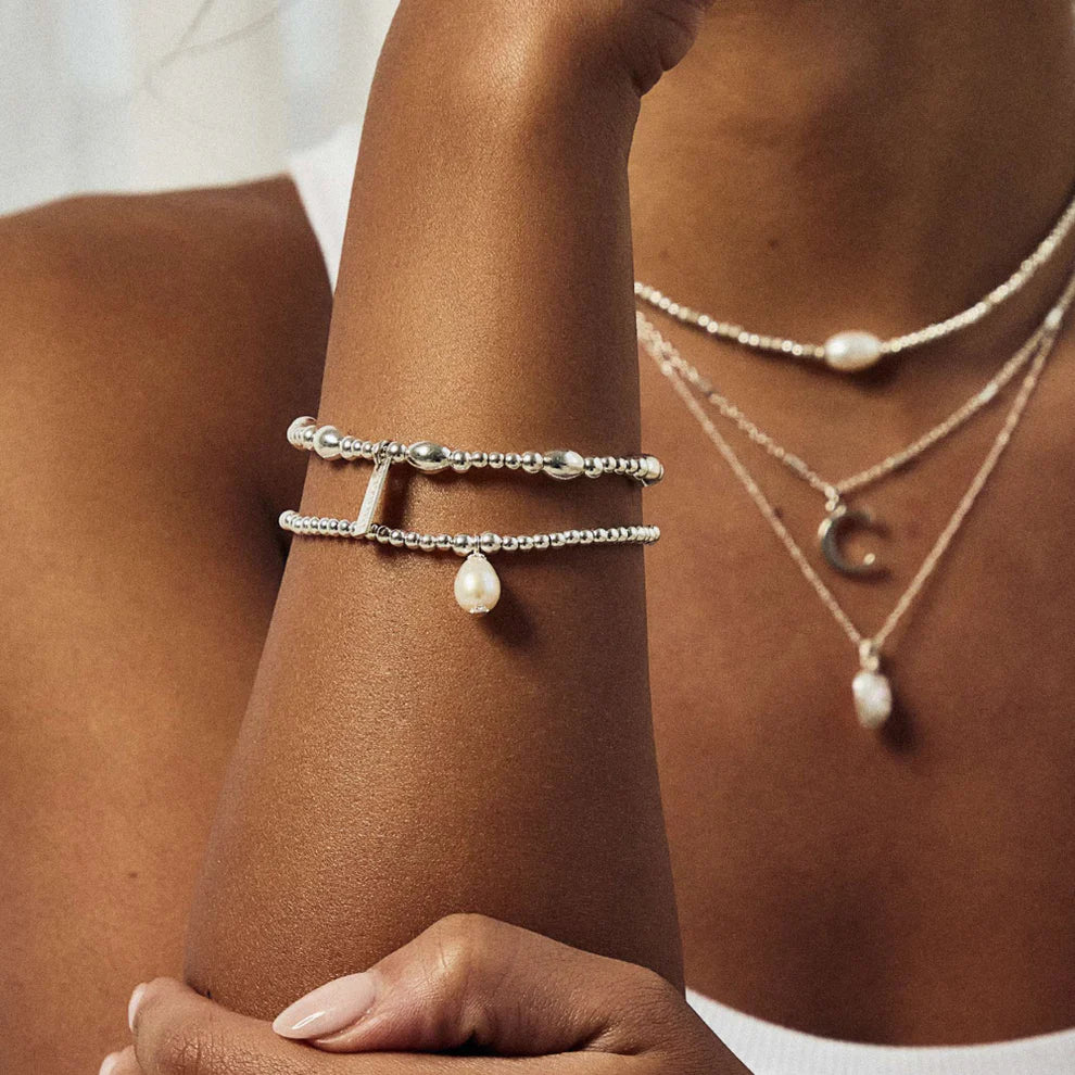 Chlobo Cute Charm Pearl Drop Bracelet