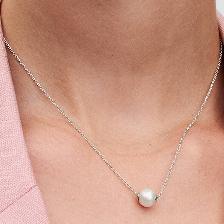 Pandora Treated Freshwater Cultured Pearl Collier Necklace
