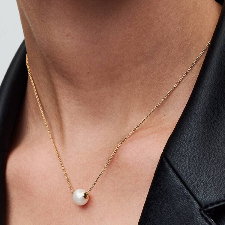 Pandora Treated Freshwater Cultured Pearl Collier Necklace