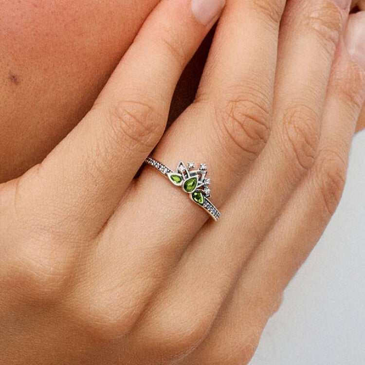 Pandora Disney Princess Tiana Tiara Ring