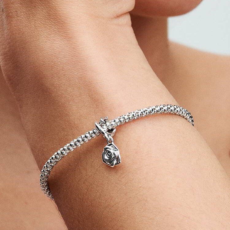 Pandora Rose In Bloom Dangle Charm