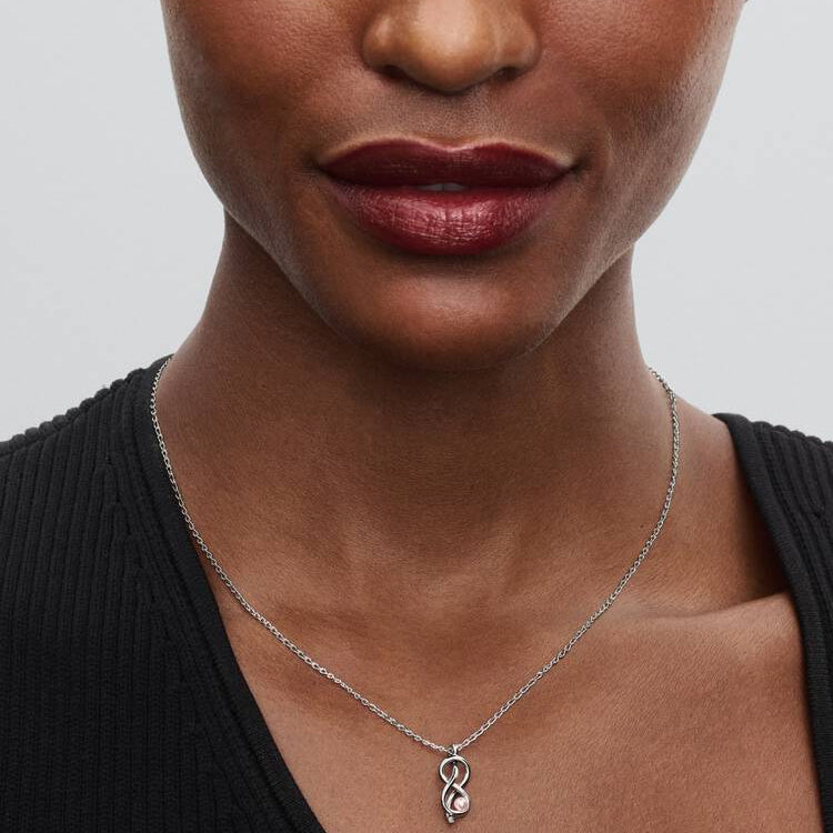 Pandora Infinity Knot Collier Necklace