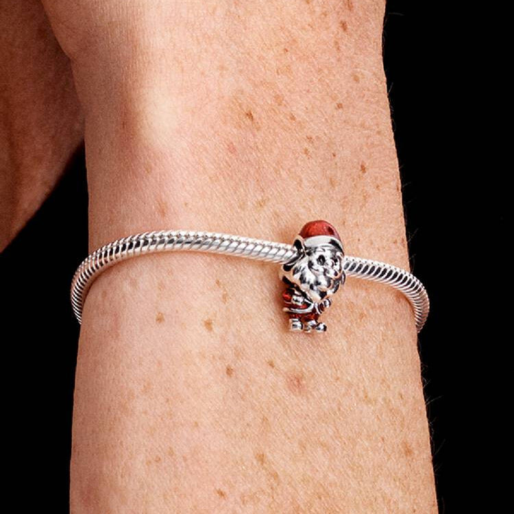 Pandora Playful Santa Charm
