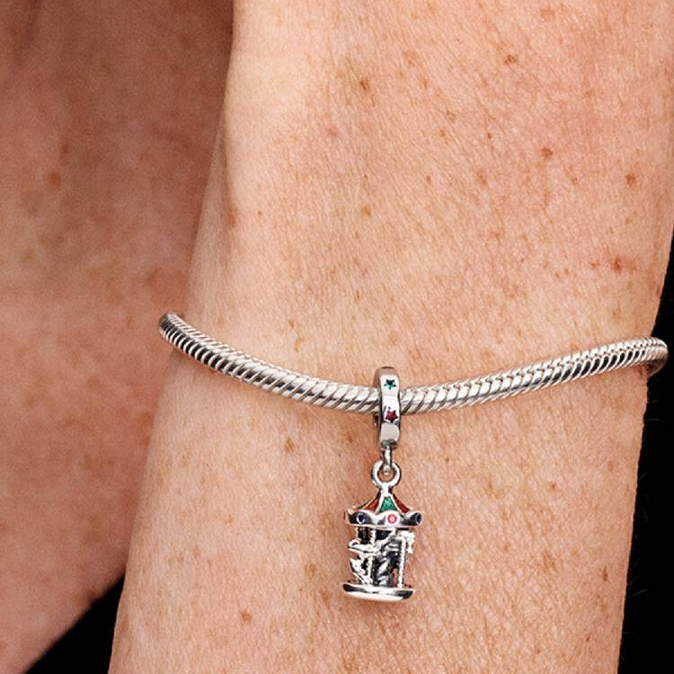 Pandora Spinning Carousel Dangle Charm