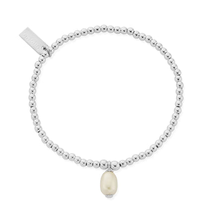 Chlobo Cute Charm Pearl Drop Bracelet