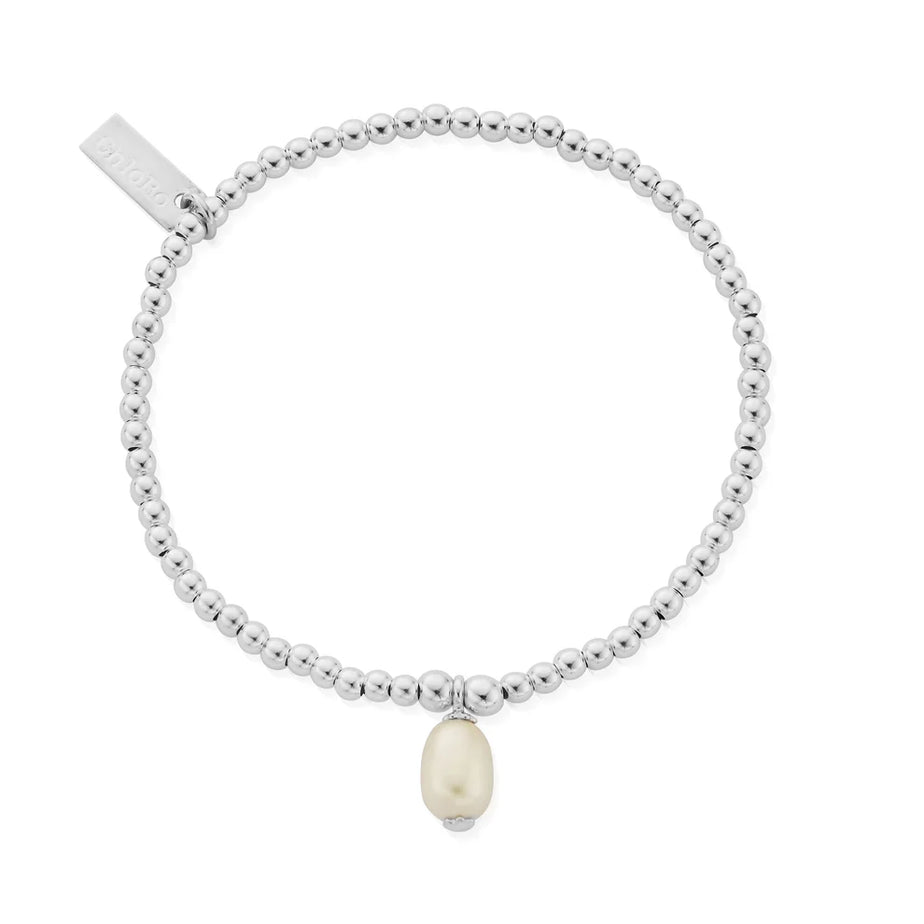 Chlobo Cute Charm Pearl Drop Bracelet