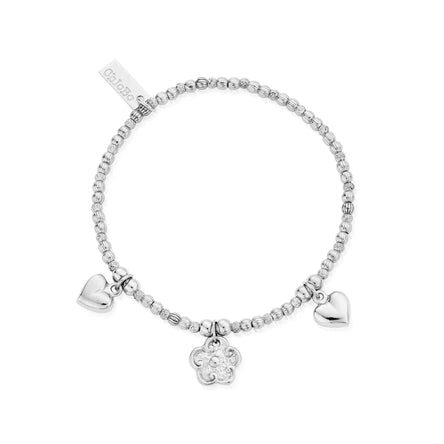Chlobo Silver Blossoms of Grace Bracelet