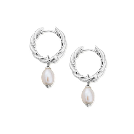 Chlobo Ocean Pearl Hoops