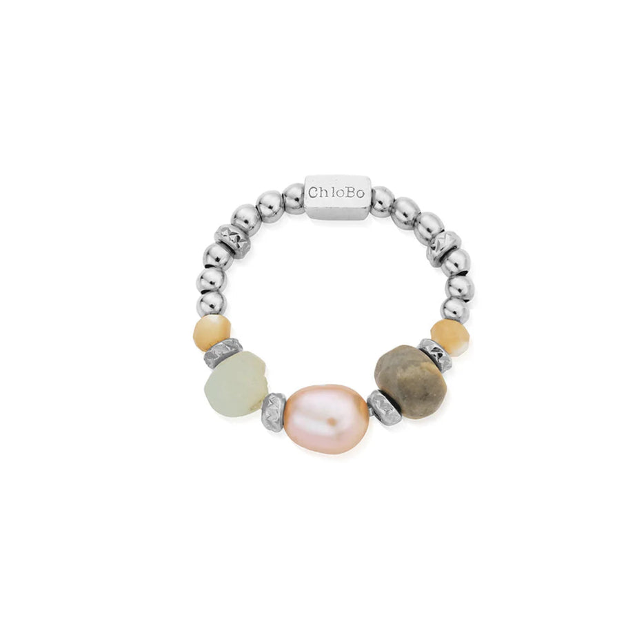Chlobo Silver Calming Waters Ring