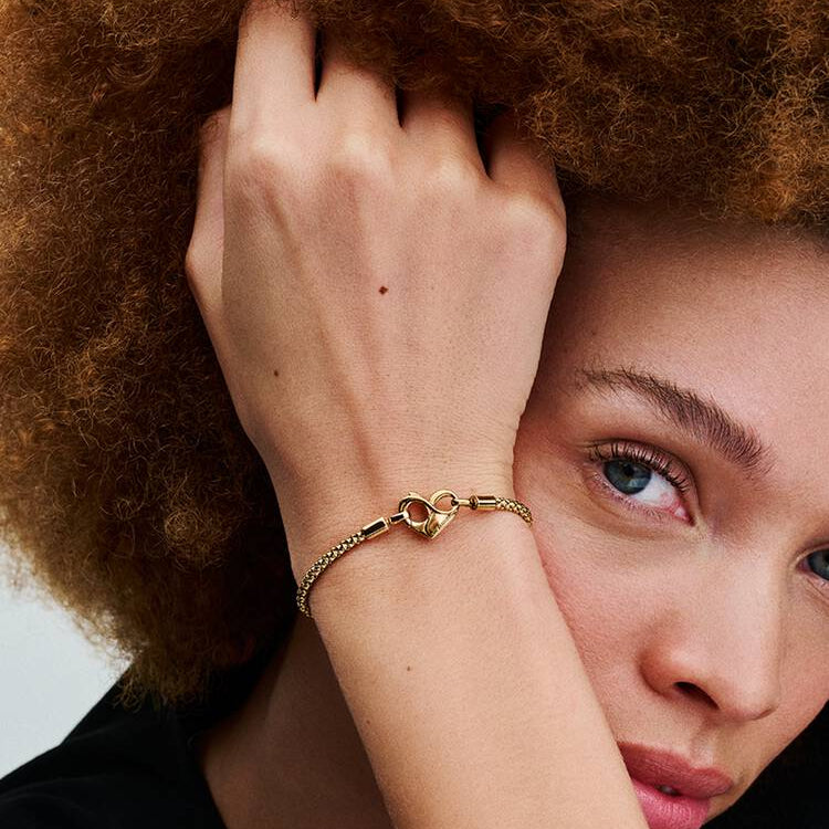 Pandora Studded Chain Bracelet
