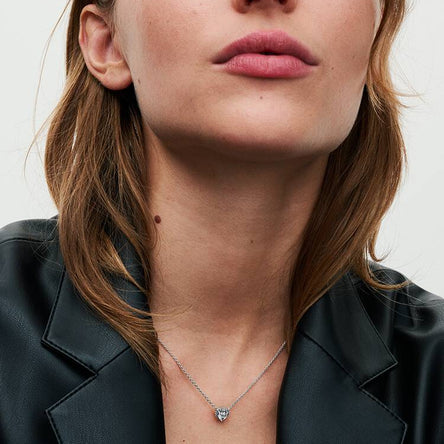 Pandora Elevated Heart Necklace