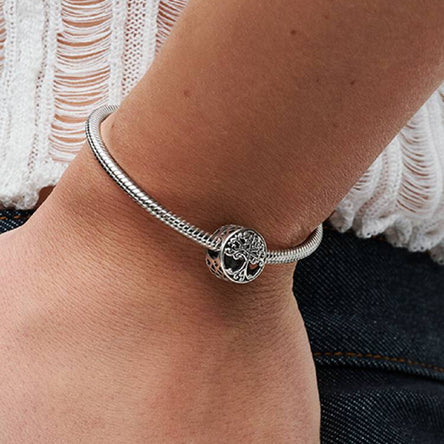 Pandora Openwork Family Roots Charm