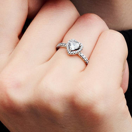 Pandora Elevated Heart Ring
