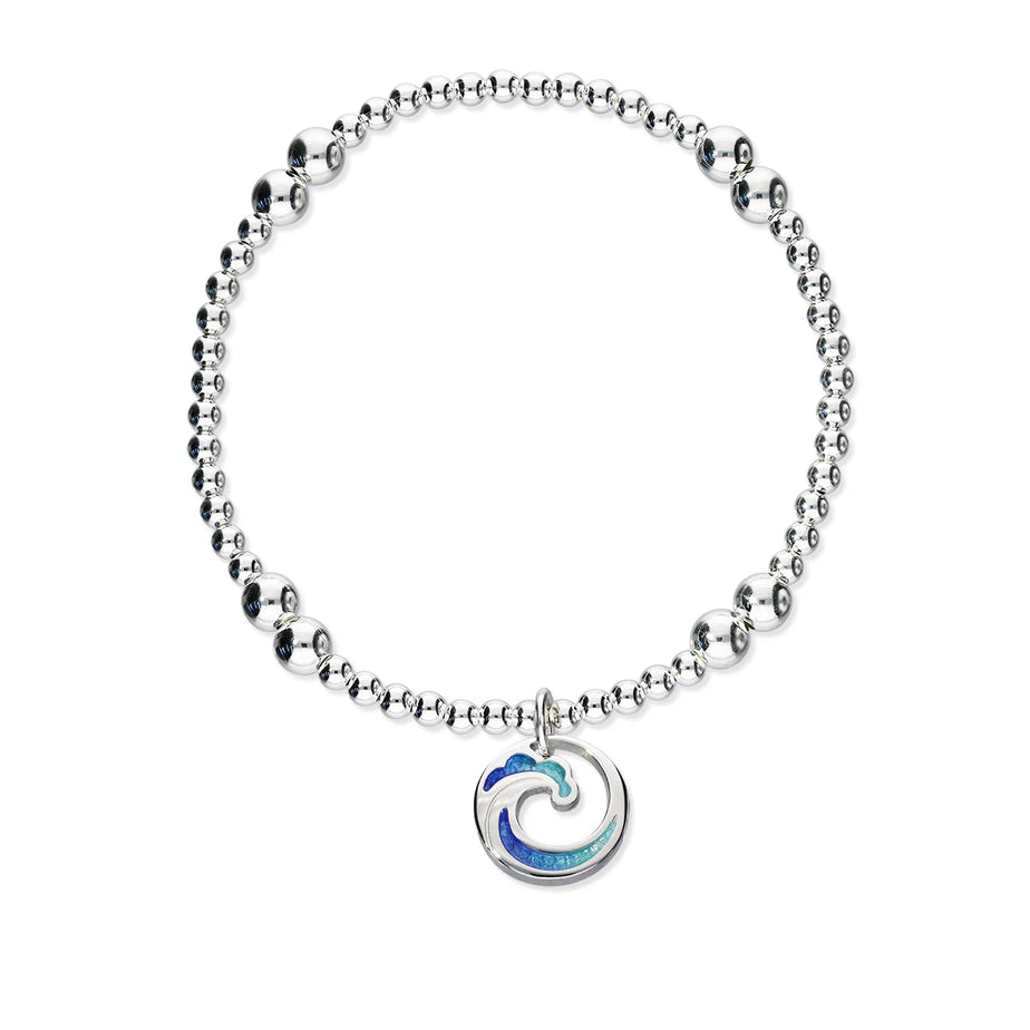 Ortak Costal Silver Stretch Bracelet