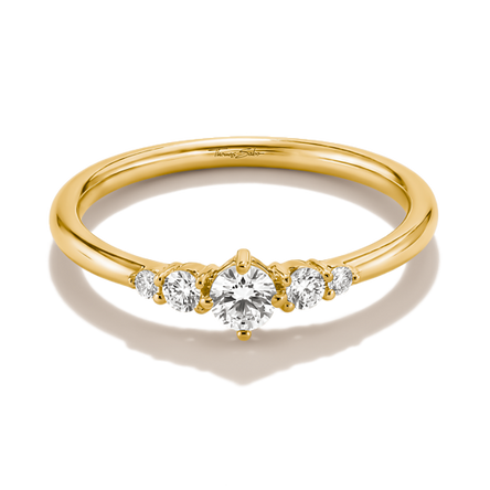 Thomas Sabo Gold Plated Cubic Zirconia Ring