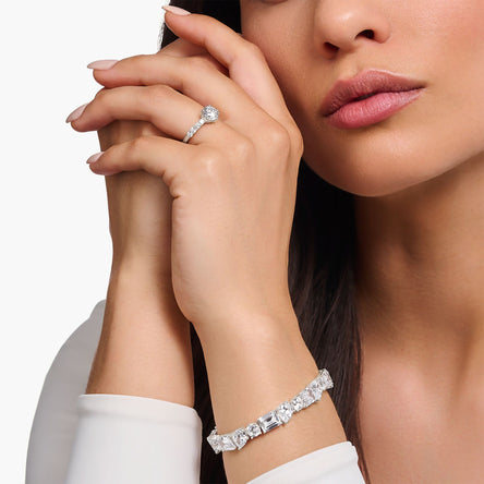 Thomas Sabo Silver Solitaire Ring