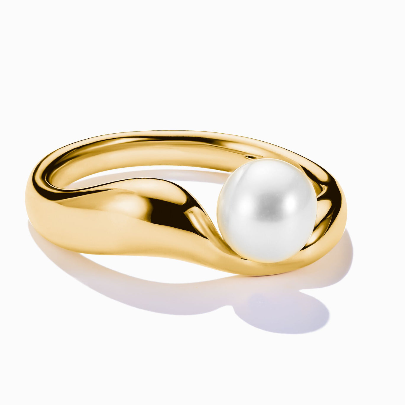 Thomas Sabo Natural Beauty Gold Freshwater Pearl Ring